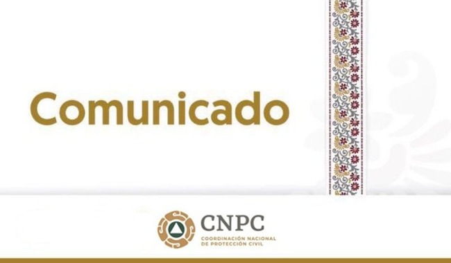 CNPC exhorta a tomar medidas preparatorias a la población del sureste del país por desplazamiento de una baja presión