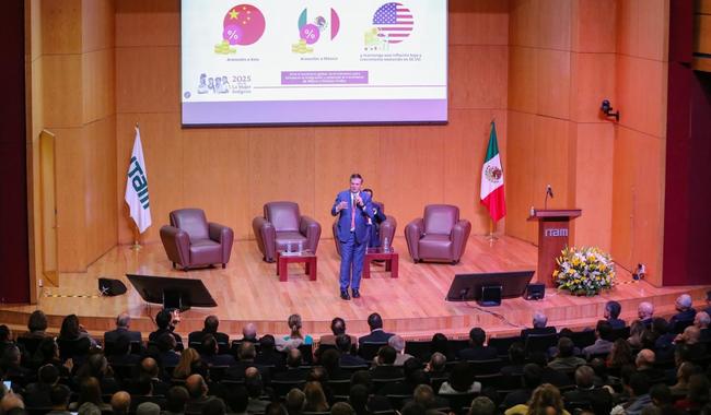 México está preparado y saldrá adelante en la nueva era de la economía internacional, asegura el secretario Marcelo Ebrard