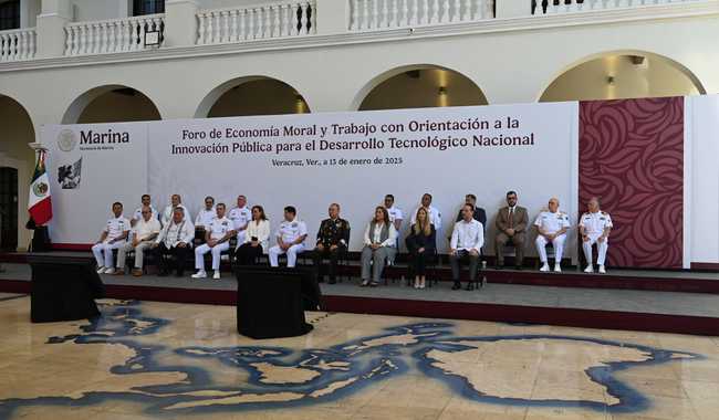Gobierno de Veracruz y Marina, llevan a cabo, Foro de “Economía Moral y Trabajo” para contribuir al Plan Nacional de Desarrollo 2025 – 2030