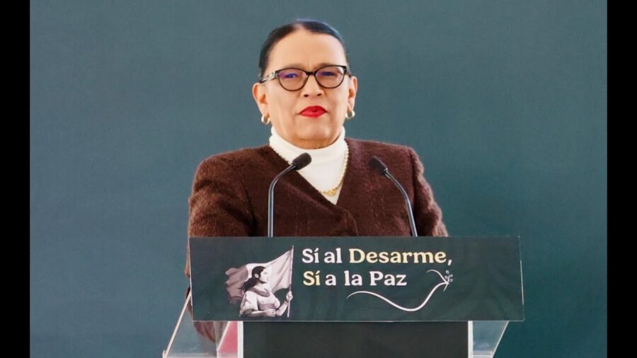 Puesta en marcha de la acción “Si al desarme, sí a la paz”