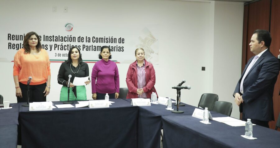 Instalan Comisión de Reglamentos y Prácticas Reglamentarias del Senado