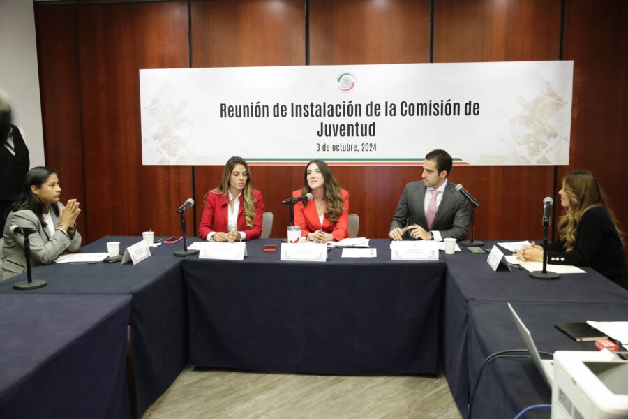 Hacer a un lado colores partidistas para trabajar por el bien de la juventud, plantean en el Senado