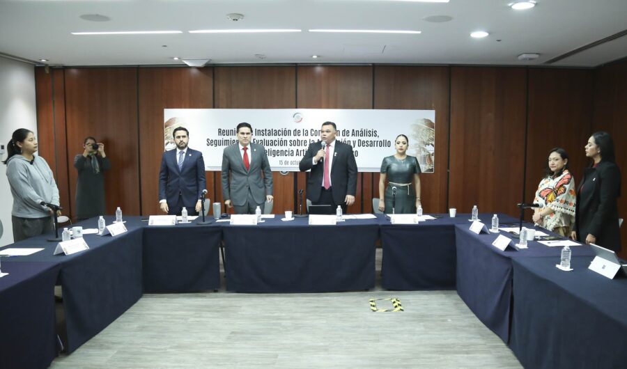 Senado debe ser ejemplo de vanguardia para regular inteligencia artificial, sostiene Rodrigo Zapata Bello