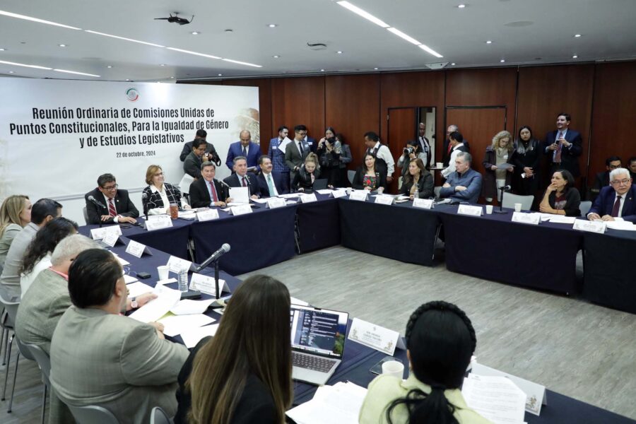 Comisiones del Senado aprueban reformas constitucionales para garantizar igualdad sustantiva de las mujeres