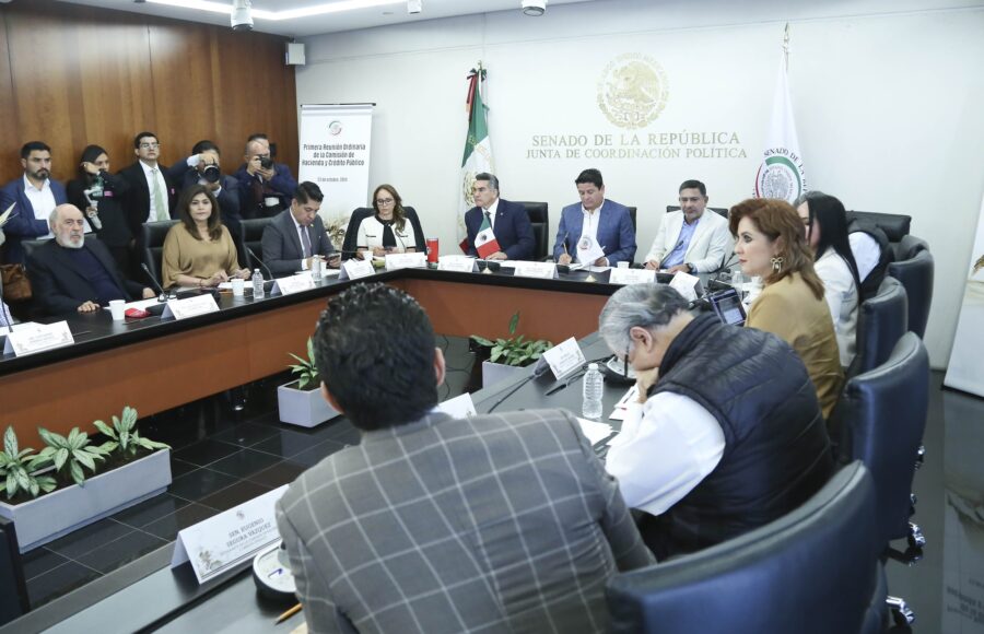 Prevé Comisión de Hacienda y Crédito Público del Senado reunirse con funcionarios del ramo