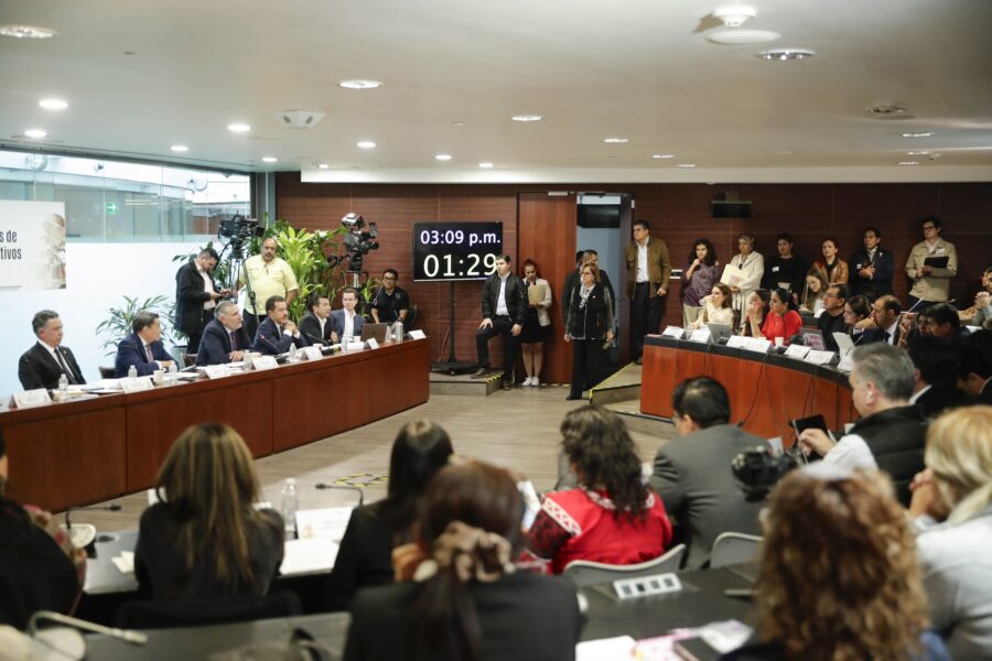 Comisiones del Senado de la República debaten dictamen sobre supremacía constitucional