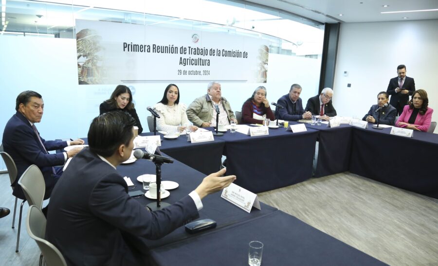 Soberanía alimentaria y financiamiento al campo, temas del programa de trabajo de la Comisión de Agricultura