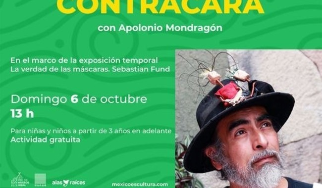 El Museo Nacional de la Estampa invita a las infancias a disfrutar de historias llenas de aventuras con la narración “Contracara”