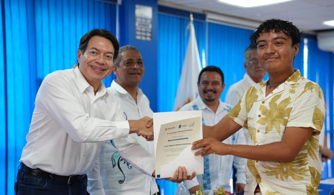 Boletín 13. Anuncia titular de la SEP regreso a clases en la mayoría de las escuelas de Acapulco