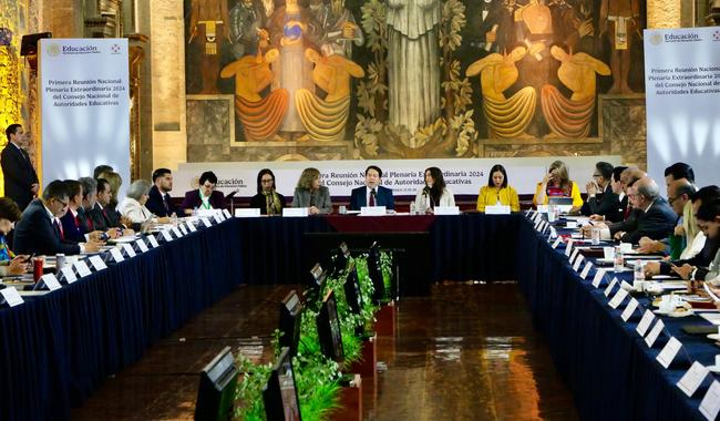 Boletín 21. Convoca titular de la SEP a autoridades educativas estatales a trabajar en conjunto para consolidar la Nueva Escuela Mexicana