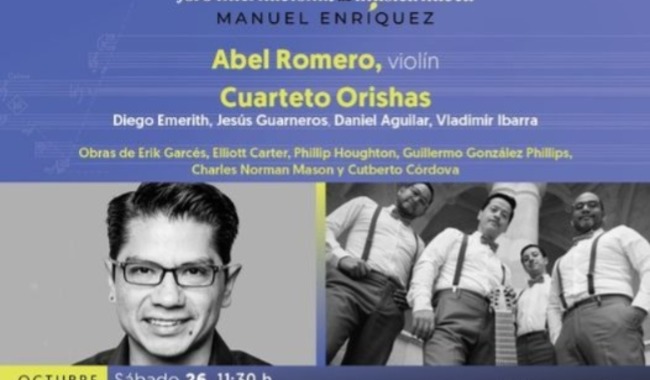 Con tres estrenos, el Cuarteto de Guitarras Orishas se presenta en el Munal