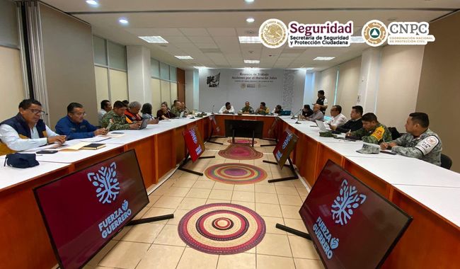 15a reunión del Puesto de Comando para seguimiento de las acciones de recuperación tras el paso del sistema ciclónico John