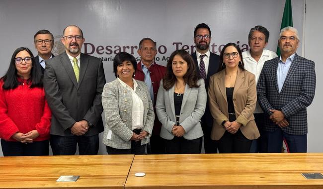 Dependencias del Ramo 15 trabajarán con visión de derechos humanos en el ordenamiento territorial del país