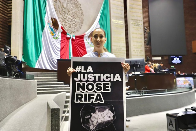 PAN rechaza las leyes secundarias de la reforma judicial impulsadas por el oficialismo: Noemí Luna