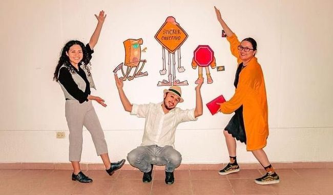 El Colectivo Conejo Shino difunde el arte del sticker en Tlaxcala