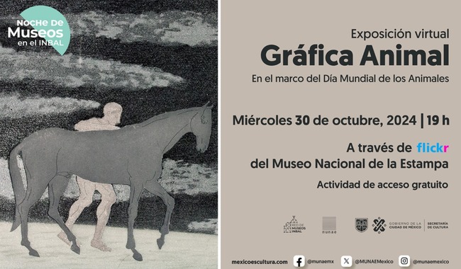 Animales domésticos, salvajes y fantásticos creados por artistas del grabado se presentan en la muestra virtual “Gráfica animal”