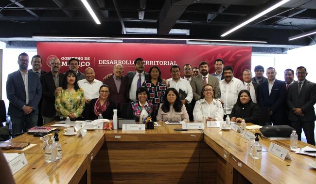 Instala Sedatu mesa de coordinación para los trabajos de ordenamiento territorial en el oriente del Estado de México
