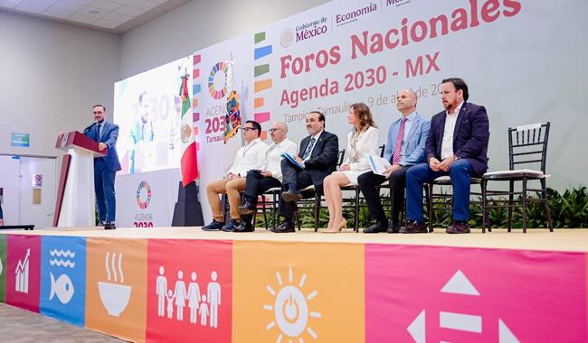 Éxito rotundo del 1er Foro Nacional de la Agenda 2030 en Tamaulipas
