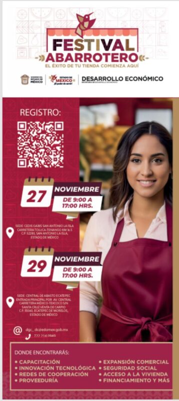 Anuncia Gobierno del Estado de México el Primer Festival Abarrotero
