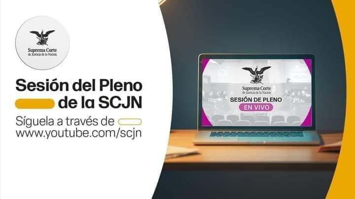 Sigue la transmisión de la  sesión del Pleno de #LaCorte