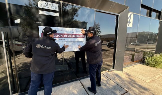 La Secretaría de Economía continúa con la Operación Limpieza en Baja California y Jalisco