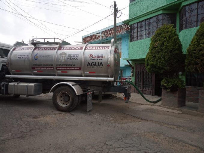 Realiza SAGUA rehabilitación del pozo “Poniente 5” en Nezahualcóyotl; apoya con suministro de agua en la zona