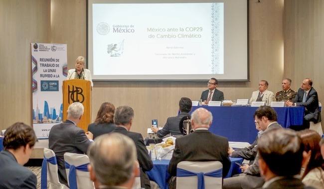 Secretaria Alicia Bárcena anuncia que México fortalecerá su política climática