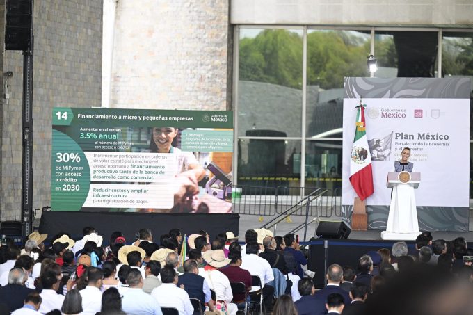 Respalda Gobernadora Delfina Gómez “Plan México” presentado por la Presidenta Claudia Sheinbaum; hacen frente a aranceles de Estados Unidos