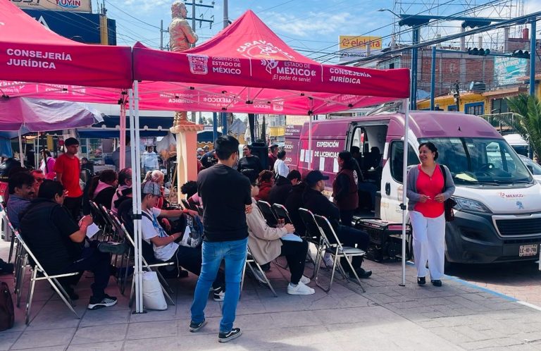 Tramitan más de 14 mil mexiquenses su licencia de conducir a través de las Caravanas por la Justicia Social