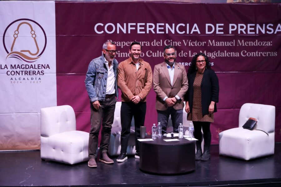 Relanza Secretaría de Cultura capitalina programa Cine en la Ciudad
