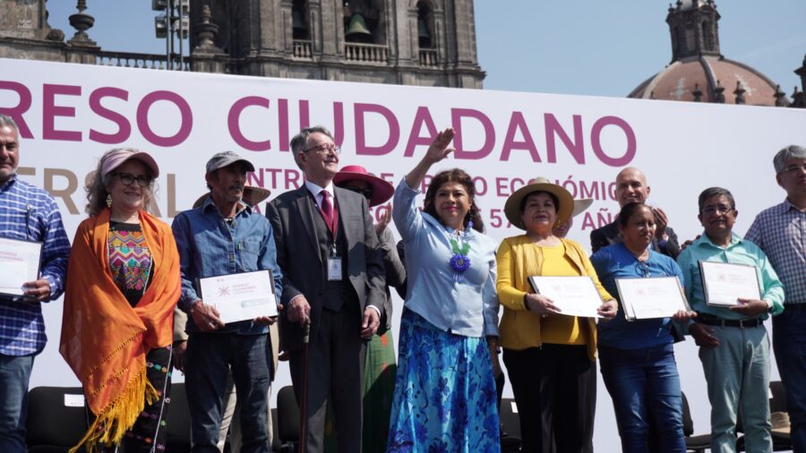 Encabeza jefa de Gobierno entrega de Ingreso Ciudadano Universal a 21 mil personas de 57 a 59 años, programa único en el país