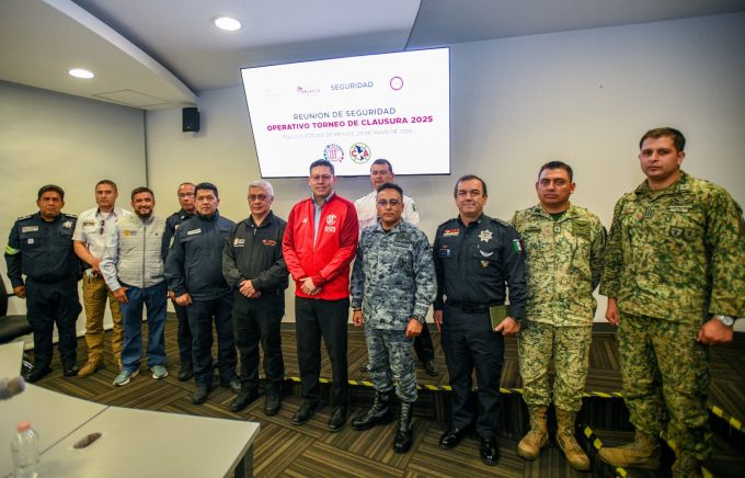 Fuerzas federales, estatales y municipales garantizan la seguridad para la final del Torneo de Clausura 2025 Toluca – América