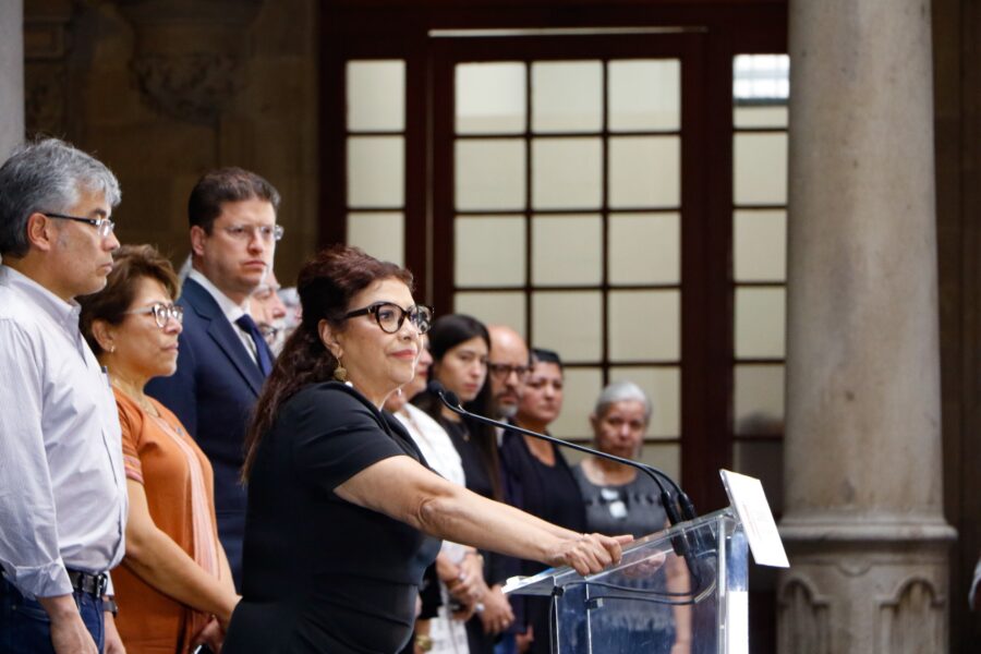 No habrá impunidad en el homicidio de nuestros colaboradores Ximena Guzmán y José Muñoz; continuará nuestra lucha implacable contra la inseguridad: jefa de Gobierno Clara Brugada