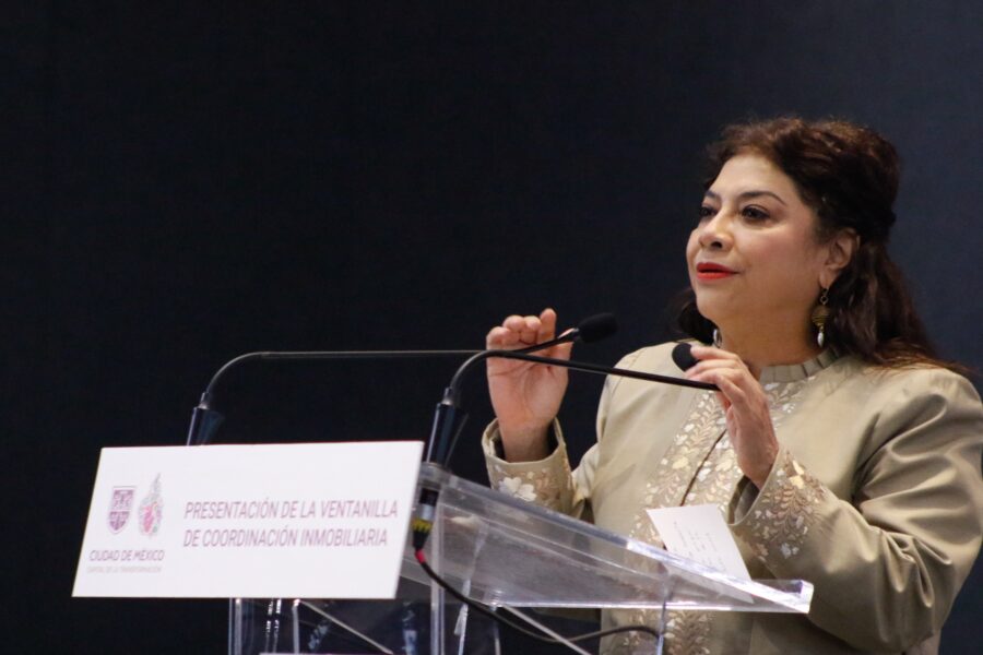 Anuncia jefa de Gobierno, Clara Brugada, apertura de Ventanilla Única Inmobiliaria. Agilizará trámites y será un antídoto contra el cartel inmobiliario