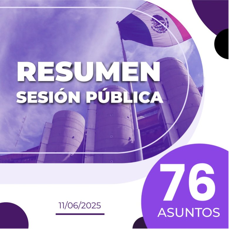 La #SalaSuperior del #TribunalElectoral resolvió 76 asuntos en sesión pública.