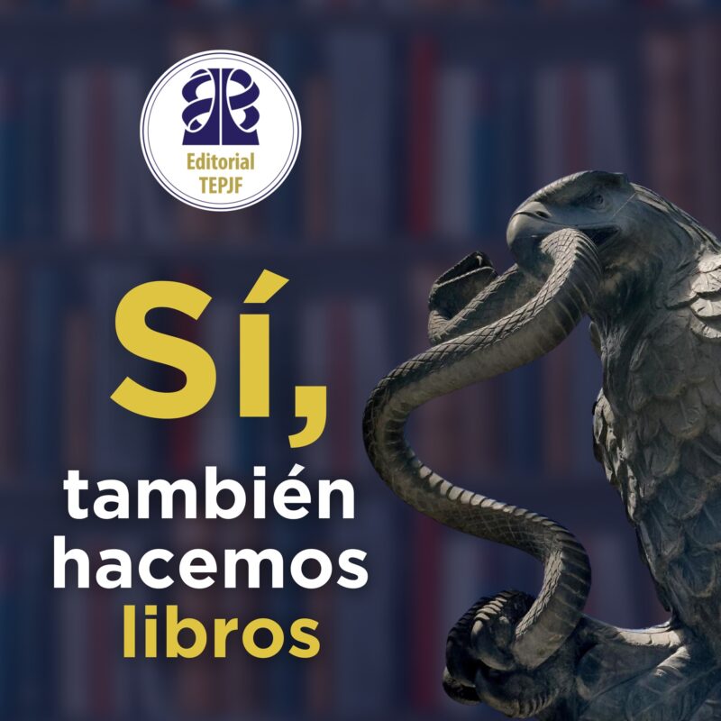 Sí, también hacemos libros. Descubre la diversidad de títulos especializados en derecho electoral publicados por la Editorial TEPJF.