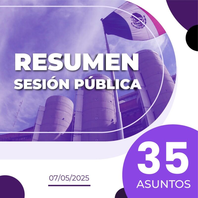 La #SalaSuperior del #TribunalElectoral resolvió 35 asuntos en sesión pública