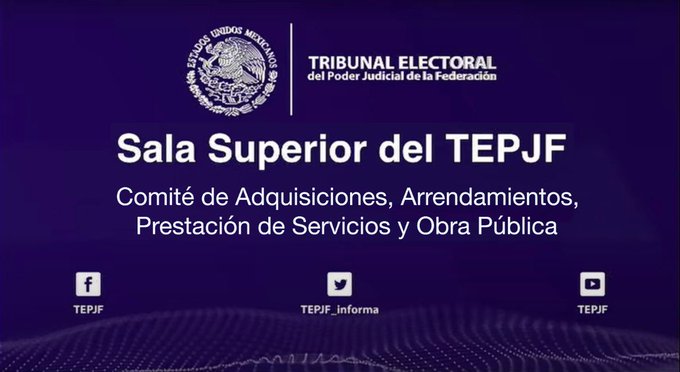 #EnVivo | Da inicio la 7.ª Sesión Extraordinaria del Comité de Adquisiciones, Arrendamientos, Prestación de Servicios y Obra Pública.