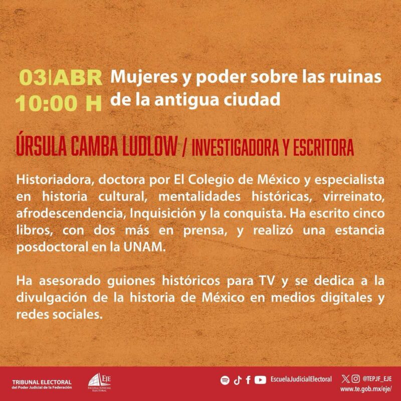#EnVivo | Mujeres y poder sobre las ruinas de la antigua ciudad.