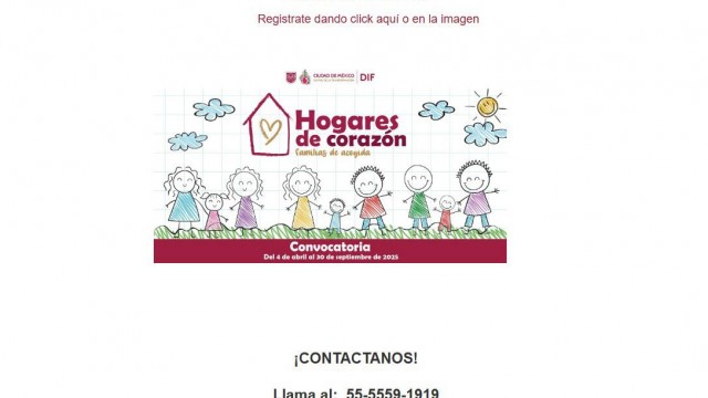 Lanza DIF Ciudad de Mexico convocatoria para el programa “Bienestar Hogares de Corazon”
