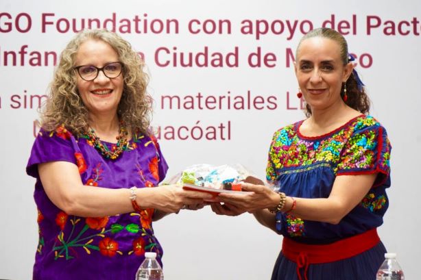 Impulsa Gobierno de la CDMX aprendizaje infantil con donación de materiales Lego para la primera infancia