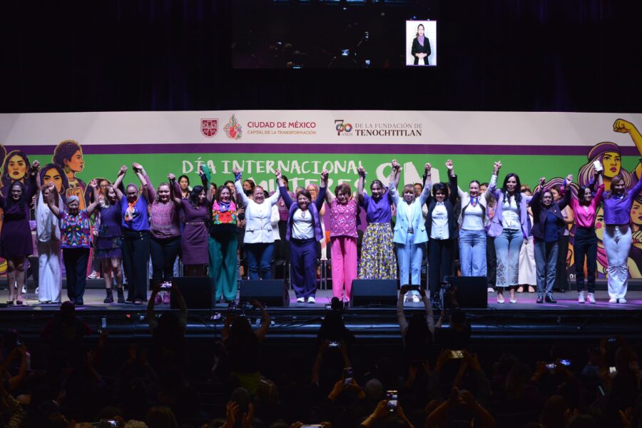 En el marco del 8M, la jefa de Gobierno Clara Brugada refuerza derechos de las mujeres con acciones históricas, afirma que es el momento para lograr cambios en esta materia y deja en claro que en la capital "No caben posturas conservadoras"