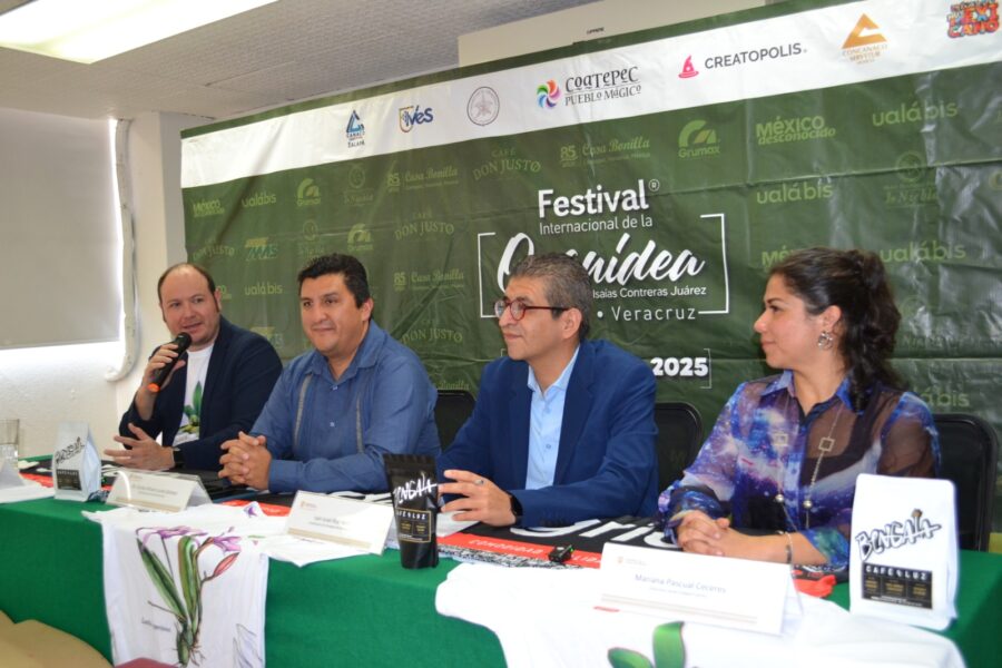 Anuncian Sectur CDMX y organizadores la Feria Internacional de la Orquídea
