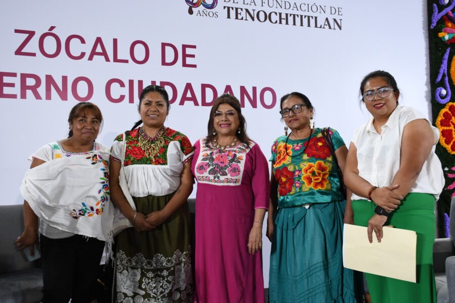 En Audiencias de Zócalo de Gobierno Ciudadano, escuchamos y resolvemos, destaca Jefa de Gobierno Clara Brugada