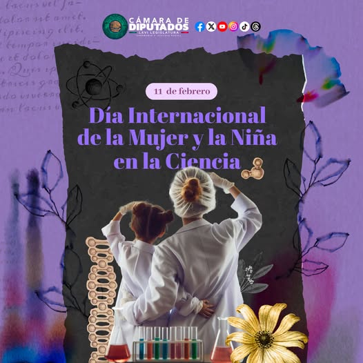 Hoy celebramos el Día Internacional de la Mujer y la Niña en la Ciencia, una fecha clave para reconocer el talento, la innovación y el esfuerzo de todas aquellas mujeres que han transformado el mundo a través del conocimiento. #MujeresEnLaCiencia #NiñasConFuturo #11F