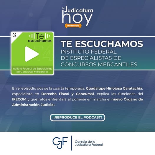 #LaJudicaturaHoy | En #TeEscuchamos, una especialista en Derecho Fiscal y Concursal explica el papel del IFECOM y los cambios que enfrenta ante la #ReformaJudicial.