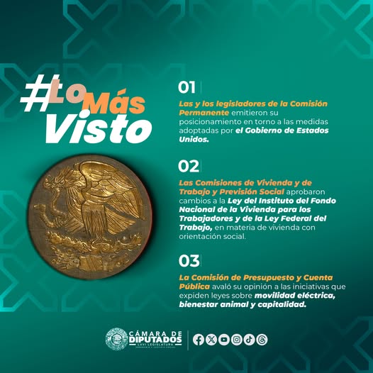 Esto es lo que necesitas saber para estar bien informado sobre el trabajo legislativo. #LoMásVisto