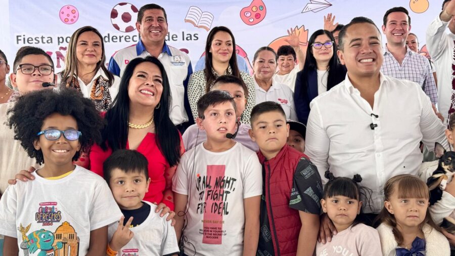 Festejan DIF Nacional y GAM los derechos de niñas y niños en su día