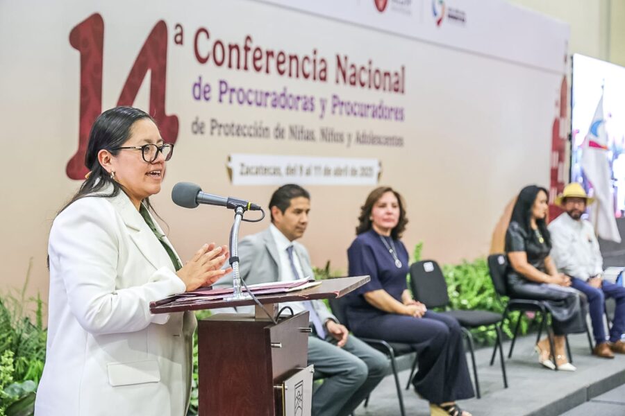 Clausuran 14ª Conferencia Nacional de Procuradoras y Procuradores de Protección de Niñas, Niños y Adolescentes en Zacatecas