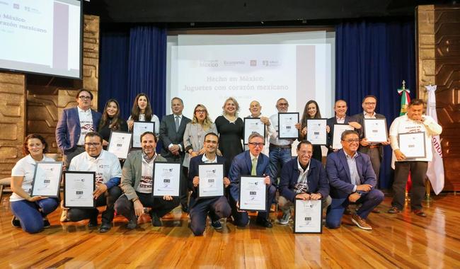 Secretaría de Economía reconoce a la Industria del Juguete con el sello “Hecho en México”